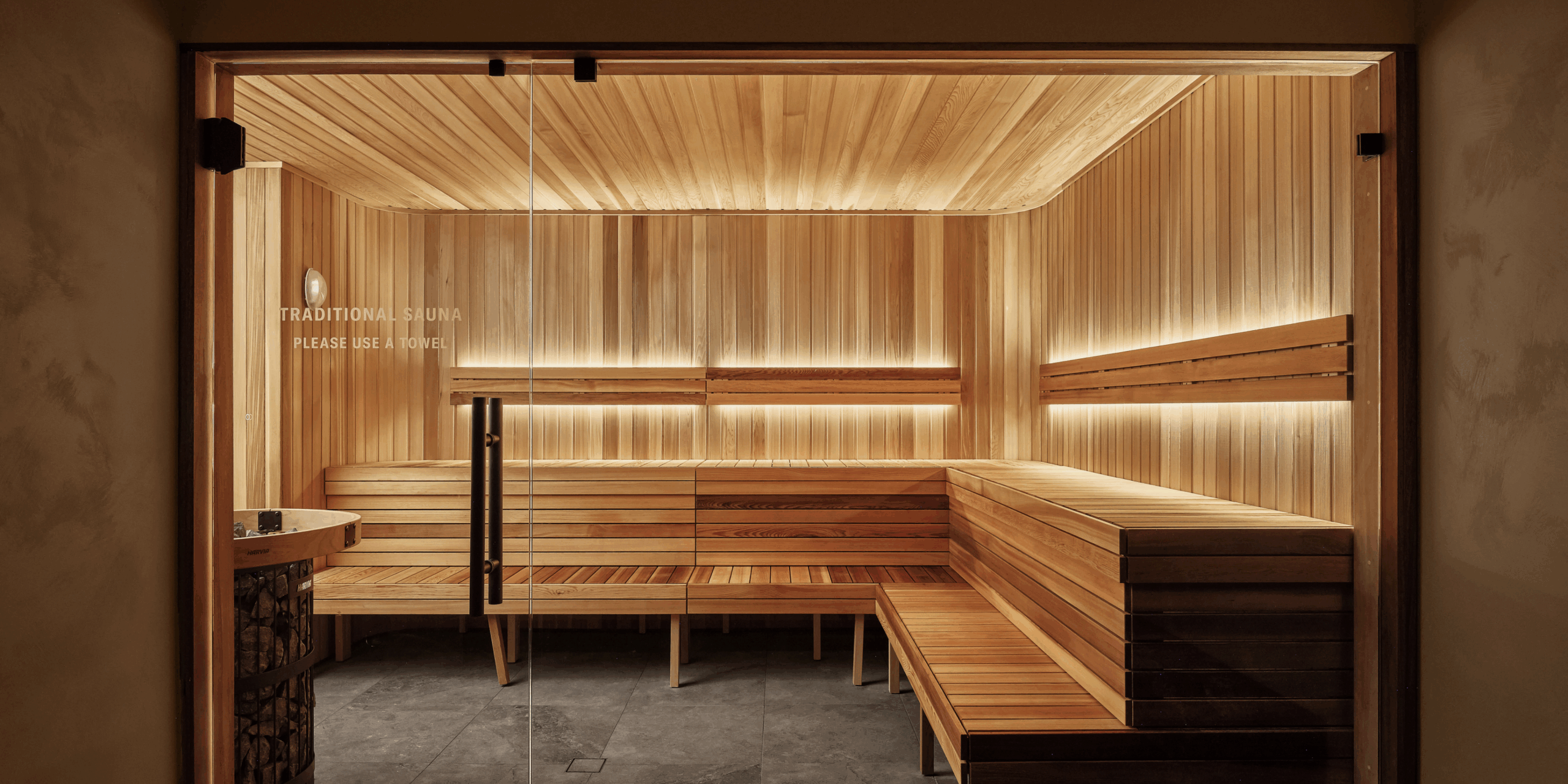 Sauna at One Playground North Sydney